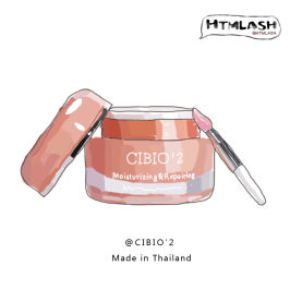 好闻的水蜜桃~泰国Cibio’2睡眠唇膜润唇膏15g嘟嘟唇在像你招手！